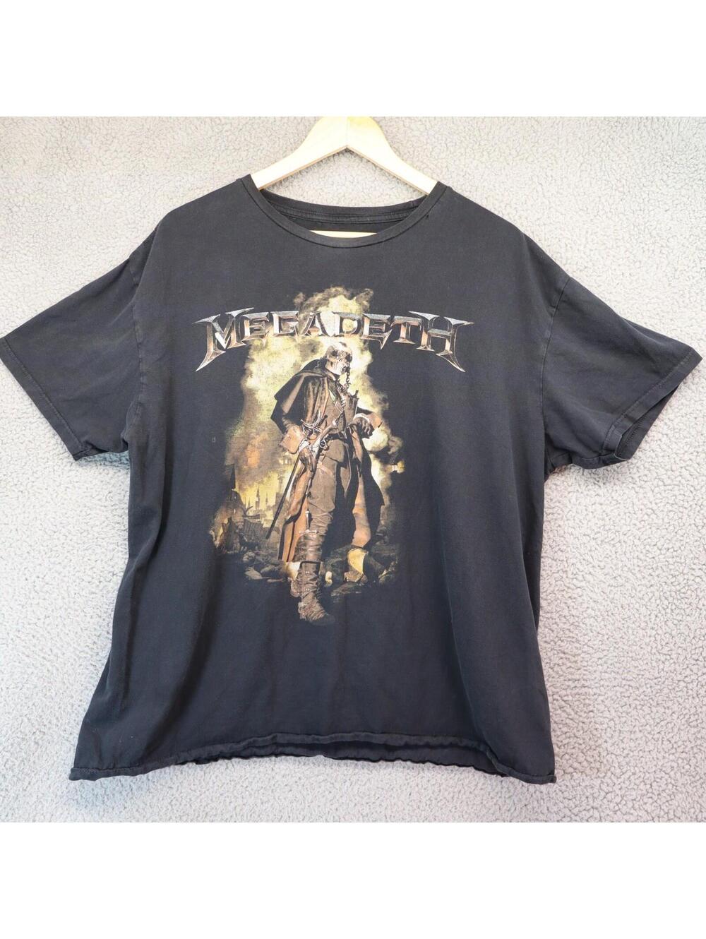 Megadeth Shirt XL The Sick, The Dying, The Dead Me S Logo